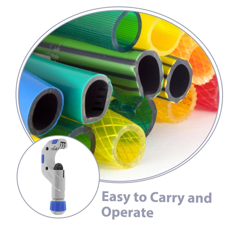Tofficu Heavy Duty PVC Pipe Cutter Stainless Steel Tubing and