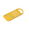 DELISH KITCHEN CC-1786 Pearl Metal Slicer with Thickness Adjustable, Yellow