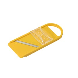 DELISH KITCHEN CC-1786 Pearl Metal Slicer with Thickness Adjustable, Yellow