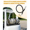 Forklift LPG Propane Hose Fit for Propane-Powered Forklifts, Designed for