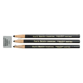 Generals 5630ABP Peel and Sketch Charcoal Pencil, Black