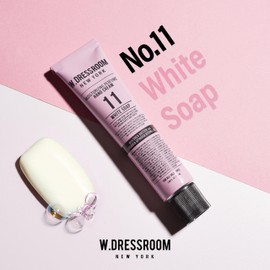 W.Dressroom Moisturizing Hand Cream for Dry Hands, Non-Greasy, Quick-Absorbing Korean Hand Lotion, Travel Size 1.69 fl oz (50 ml), No.11 White Soap Scent