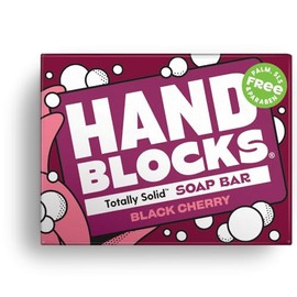 Hand Blocks: Black Cherry - Cold Processed Natural Soap Bars - Plastic, Palm, SLS, SLES & Paraben Free