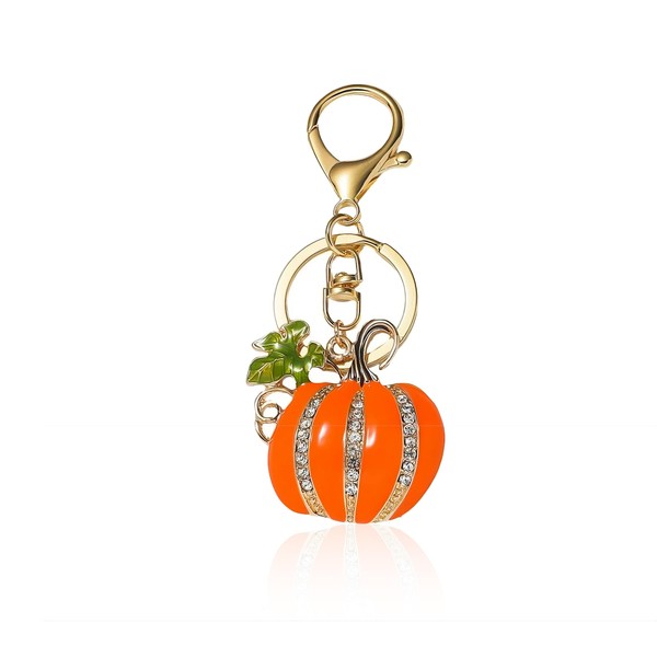 Pumpkin Keychain Halloween Keychain Pumpkin Bag Charms Halloween Charms for