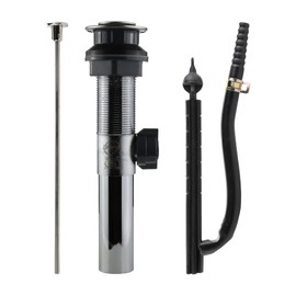 Danco Brass, Brushed Nickel, EZ Connect Pop Lavatory Drain, 10695X