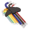 Sealey Premier 9pc Anti-Slip Long Ball-End Allen Key Hex Set