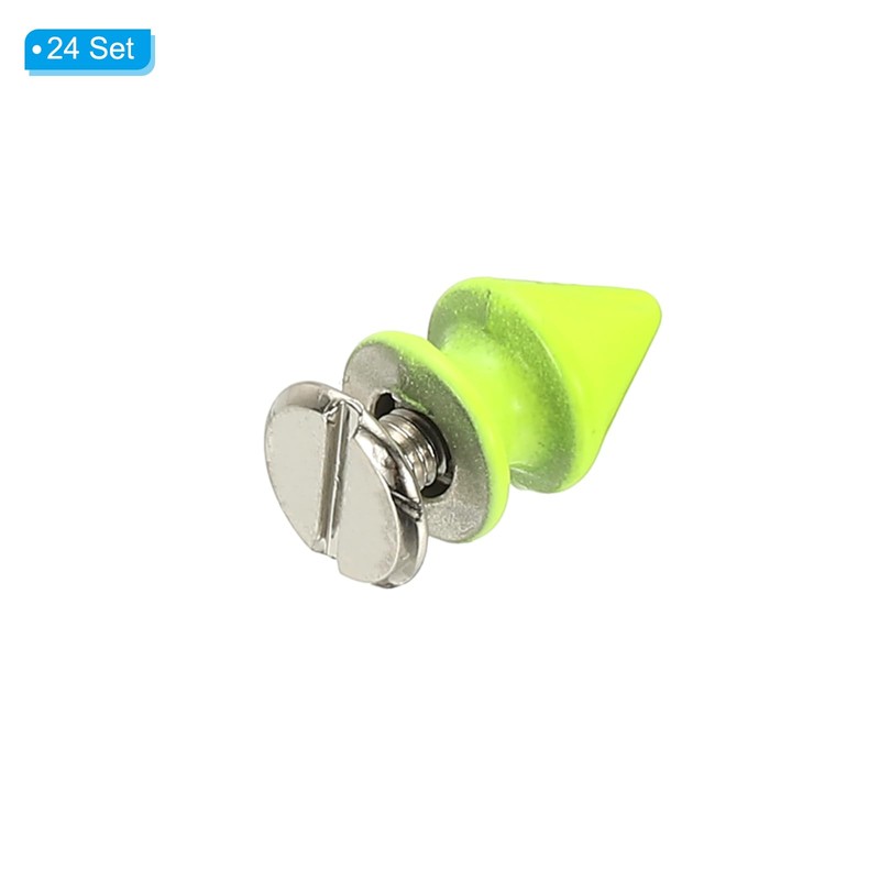 PATIKIL 12mm Studs for Clothing, 24 Sets Spikes for Clothes