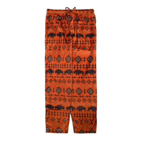 Yellowstone mens Pajama Pants, Yellowstone Ikat, X-Large