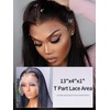 Human Hair Wig - 13x4x1 Lace Front Wigs for Women