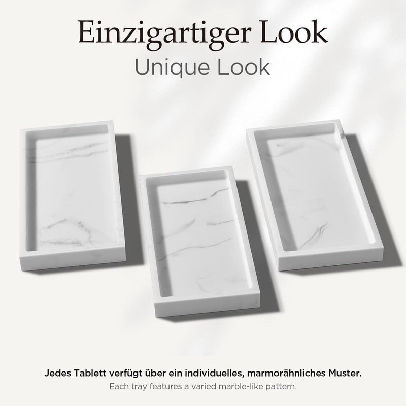 ecooe Resin Bathroom Tray