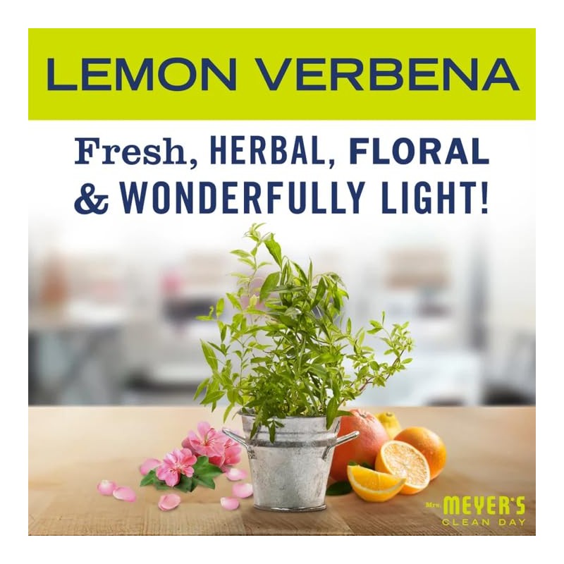 Mrs Meyer Jabón Manos Líquido Limón Verbena 370 Aroma Cítrico