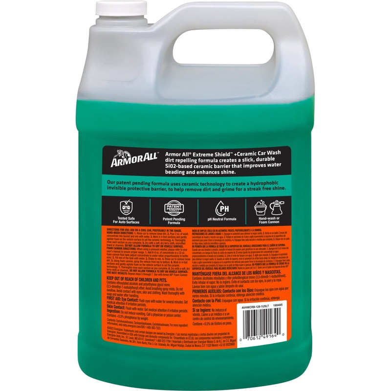 Armor All Ceramic Foaming Car Wash Soap with Extreme Shield,