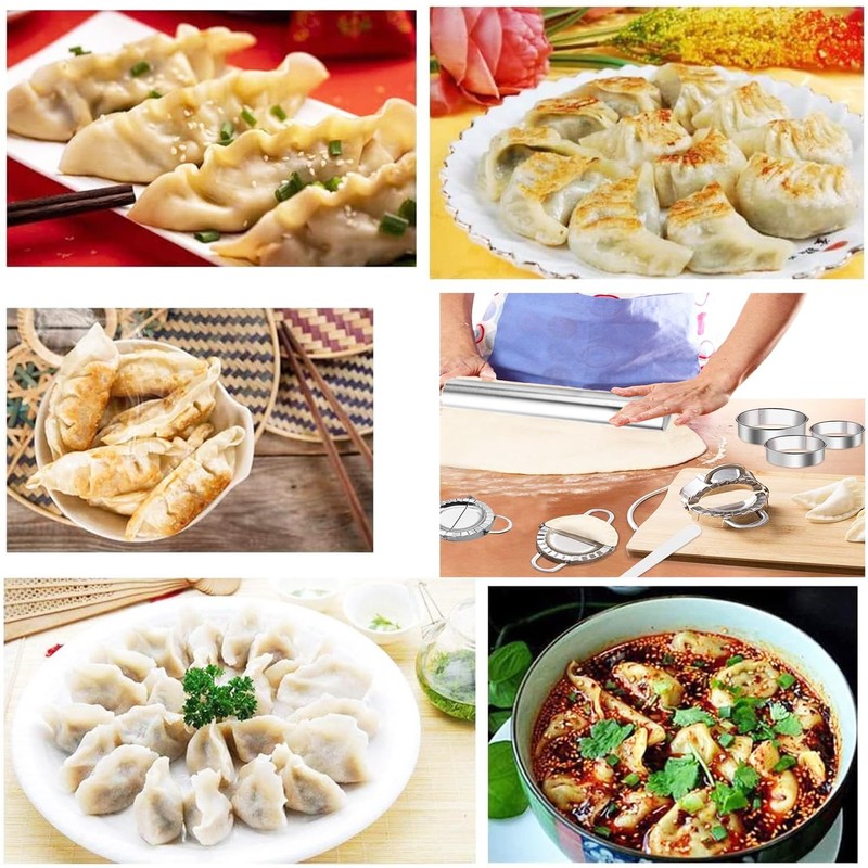 Wonton Dumpling Maker, Stainless Steel Wonton Cookie Cutter, Dumpling Maker,