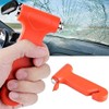 2 pcs Car Safety Hammer Seatbelt Cutter Window Punch Breaking