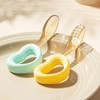 Baby Fork and Spoon Set,Yellow+Blue
