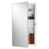 NuTone 781053 Recess Mount Cabinet with Frameless Mirror and Pencil Polish Edges from The Buil, N/A