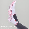 Women Cute Pilates Socks Grip Crew Yoga Socks Cherry Pattern