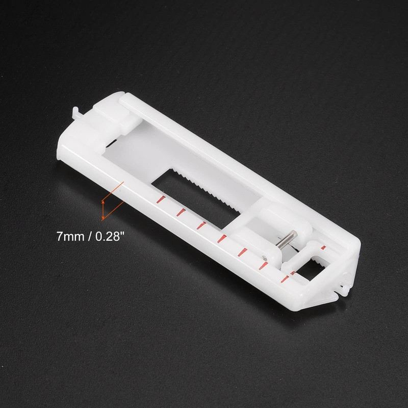 sourcing map 7302 Button Hole Sewing Machine Foot Galvanized Iron