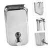 WOONEKY Elegance Meets Functionality: Stainless Steel Wall-Mounted Soap Dispenser Large