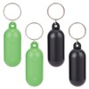 nbeads Pack of 4 2 Colours Floating Plastic Key Ring,