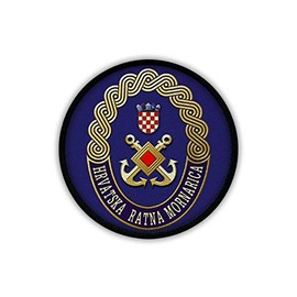 Patch – Croatian Navy Hrvatska Ratna Mornarica Naval Forces Partial Force Soldiers Hrvatska Vojska Coast Guard Split Republic Croatian Emblem #19236