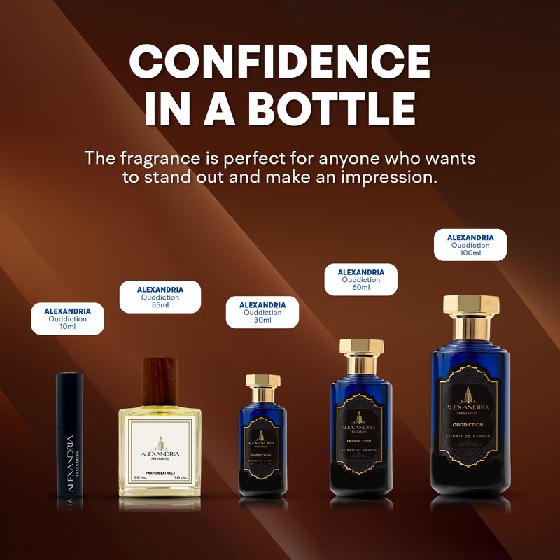 Alexandria Fragrances Ouddiction Perfume - Premium Parfum with Rich Oud