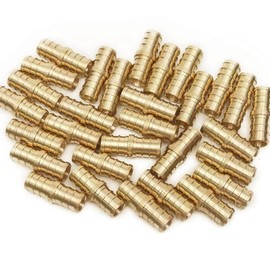 3/4 PEX Barb Straight Coupling - Crimp Fitting 1 Pack