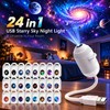 Galaxy Star Projector - 24 Films USB Starry Sky Projector