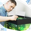 Juexica Aquarium Acrylic Canopy Set 29 x 11.38 x 0.28