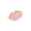 CGB Giftware Blush 'Rise and Shine' Lip Shaped Raised Ceramic