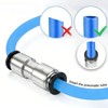 Lophtnix Pneumatic Push to Connect Fitting Check Valve 3/8" OD