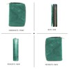 NELUHA Teak Leaf Wallet, Vegan Sustainable Leather Alternative - Wallet