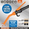 Portable Transfer Pump Battery Operated Electric Siphon Pump, 2.4 GPM