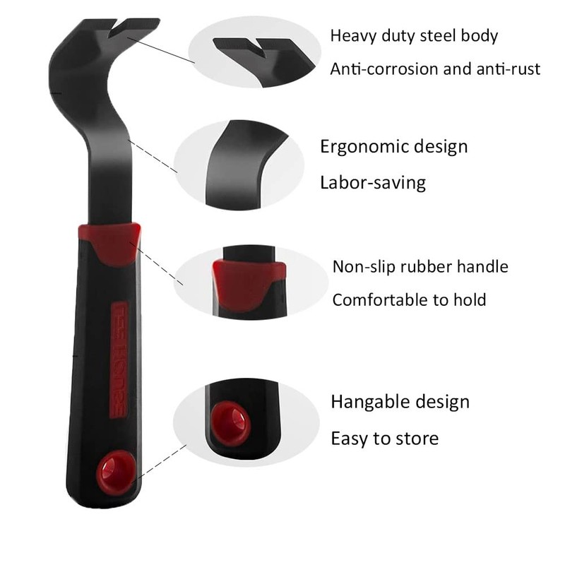 Payutou Trim Puller for Baseboard Removal Tool,Tile Removal Tool,Wood Trim