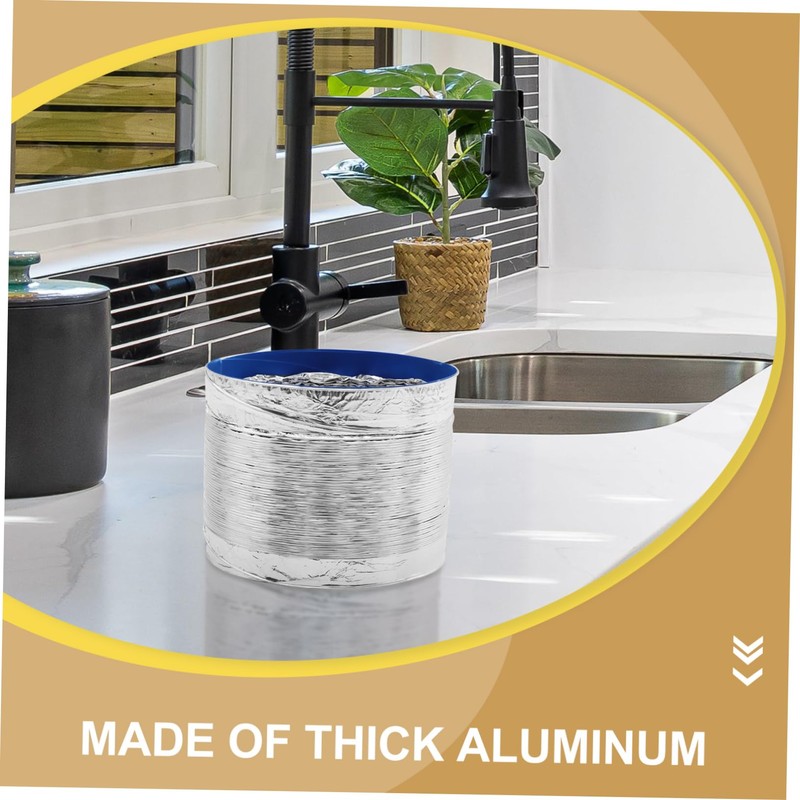 Mipcase Fire Resistant Aluminum Foil Ventilation Hose Diameter Flexible Duct