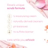 Dove Himalayan Salt & Rose Oil Body Scrub Exfoliates and