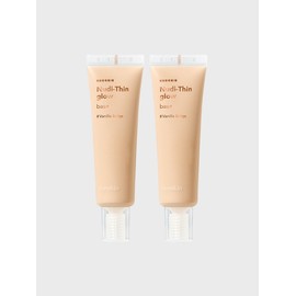 Hanskin Nudie Thin Glow Base 30ml x 2 (Cool Blossom Vanilla Beige) / 한스킨 누디씬 글로우 베이스 30ml 2개 (쿨블라썸바닐라베이지)