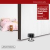 Paquete de 2 topes de puerta con calcomanías adicionales, topes