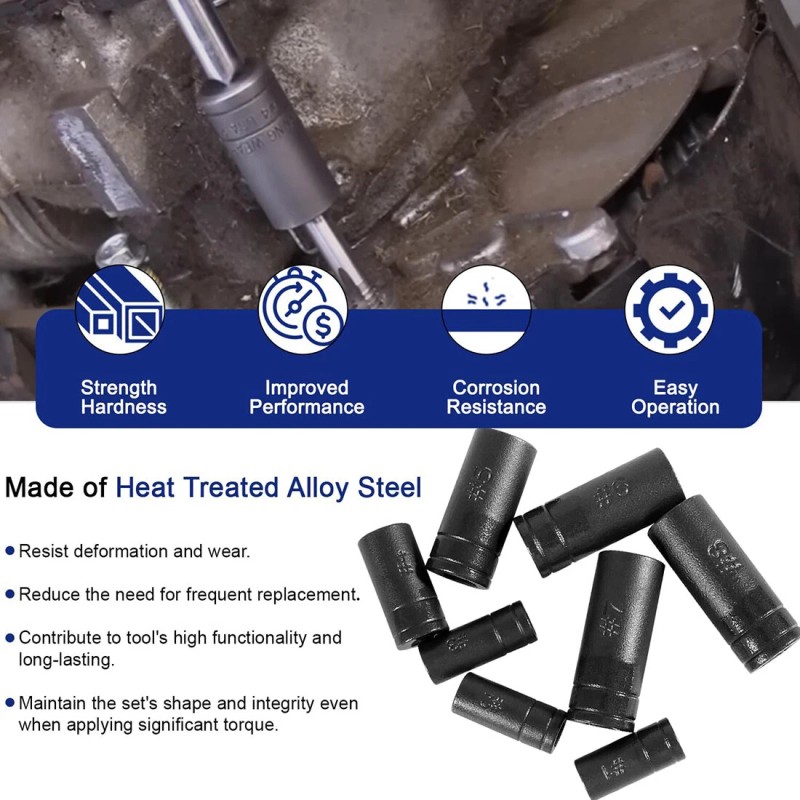 LIS Tap Socket Set 1/4 in and 3/8 in Drive