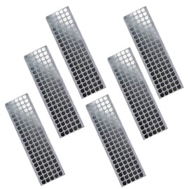 6 Sheets (600Pcs) 11mm Diameter Aluminum Foil Film Sticker Seal Pure Aluminium Foil Film Sealing Sticker Bottles Stopper Sealing Sticker for Toothpaste Cosmetic Soft Tube