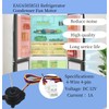 EAU65058511 Refrigerator Condenser Fan Motor Replacementfor LG Refrigerator Evaporator Fan