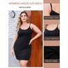 IN'VOLAND Plus Size Full Slip For Women Under Dress Adjustable