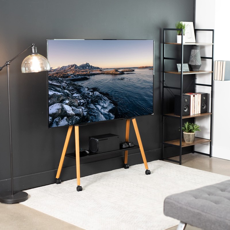 VIVO Rolling Artistic 43 to 75 inch LED LCD Screen