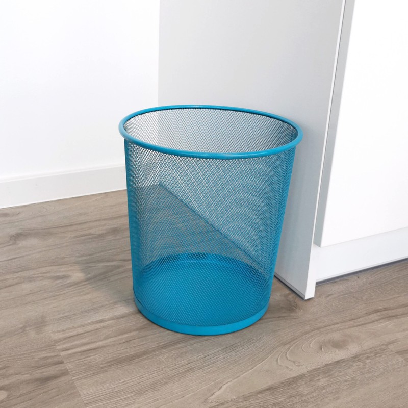 Leviatan Office Waste Paper Bin, 12 L, Wire Mesh Waste