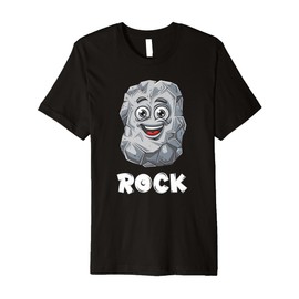 Rock Cartoon Character Fun Kids Costume Premium T-Shirt