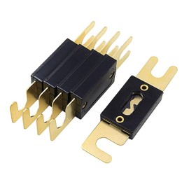 SUIOPPYUW 5 of Safety 150A Type Gold-Plated Low ANLsafety Circuit Large Suitable for Broadcasting and Audio Video Systems