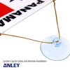 Anley 4 X 6 Inch Panama Fringy Window Hanging Flag