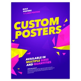 Custom Posters - Glossy Paper - Multiple Sizes (1 to 1,000 Posters) (11x14")