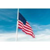 Eagle Flagpole Kit 20 Ft, Ground Mounted Aluminum Flagpole with