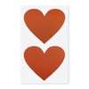 SCRS-004 Scratch Seal Heart (Red) Large Scratch Seal Sticker 2.4